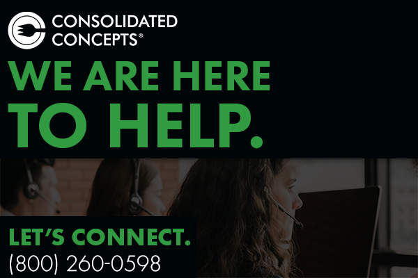 We are here to help. Let's Connect. (800) 260-0598