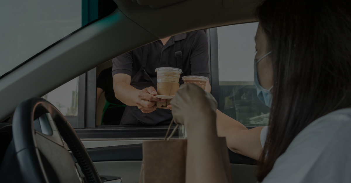 drive-thru window