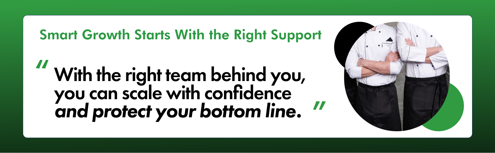 smart growth starts with the right support